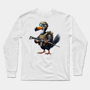 Tactical Dodo Bird Long Sleeve T-Shirt